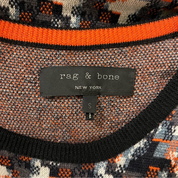 Rag & Bone 100% Wool Crewneck Sweater Small - Picture 7 of 10